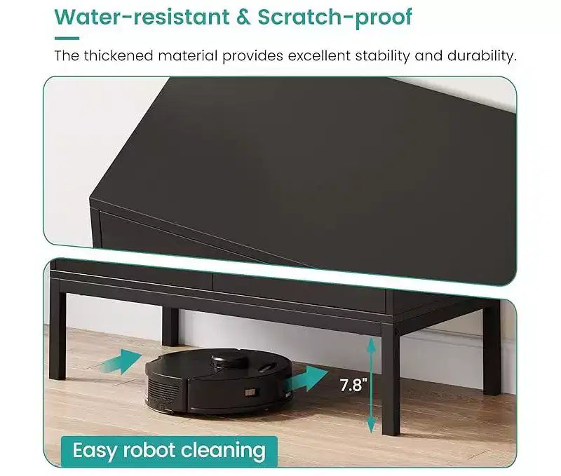 Bahut de salle à manger, meuble de rangement en bois avec portes en rotin naturel, bahut à double couche avec pieds en métal massif, pour couloir, salon