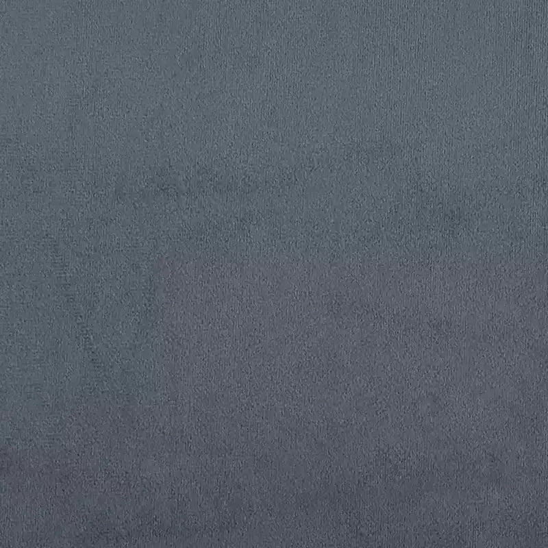 Cadre de lit Velours gris foncé (100 % polyester), contreplaqué, bois composite