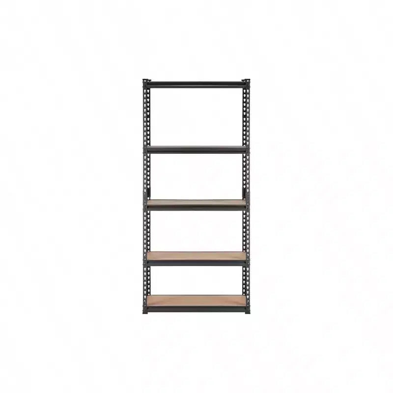 Étagères métalliques robustes à 5 niveaux, capacité de 2000 lb, noires, pour garage, cuisine, garde-manger, sous-sol, buanderie, rangement 36x18x72 pouces