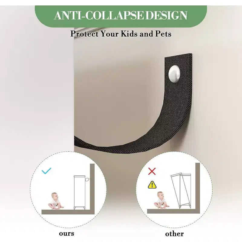 Commode à 6 tiroirs, commode moderne avec poignées et pieds dorés, meuble de rangement pour chambre ou salon