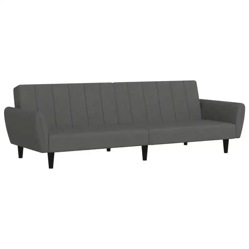 vidaXL 2-Seater Sofa Bed Accent Upholstered Loveseat Sleeper Couch Velvet